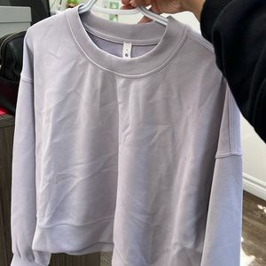 Brand new lululemon softstreme lavender top size 6